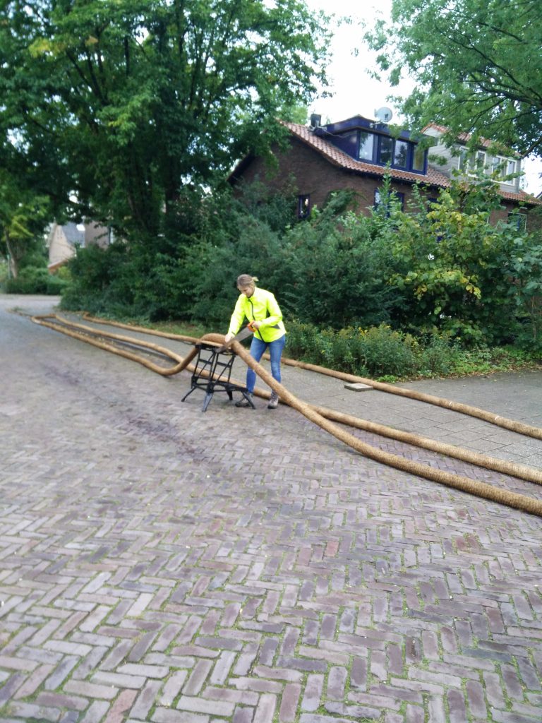 Regenwater afkoppelen in de Oranjebuurt in Dieren
