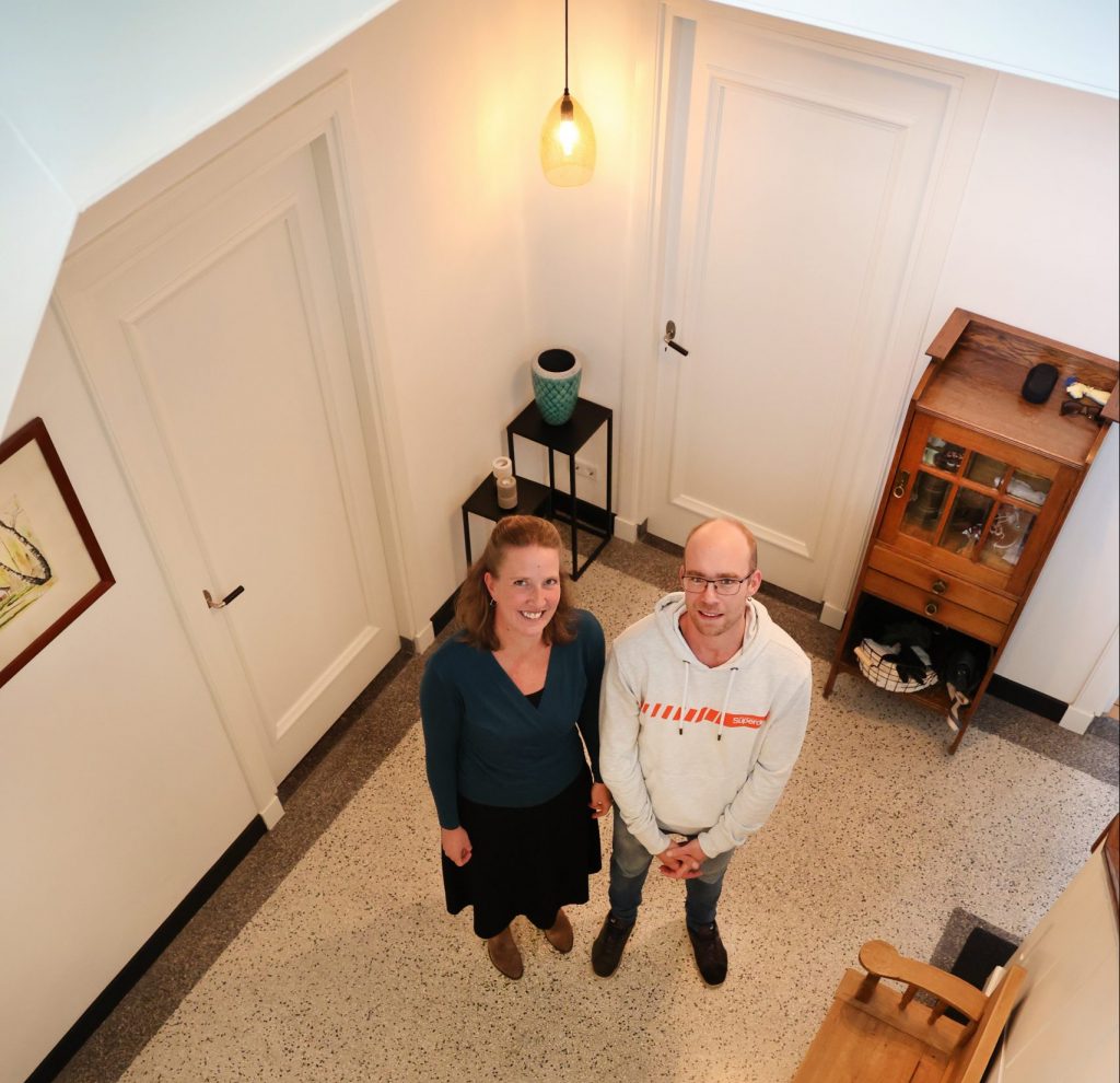 Tijl en Wytze trappenhuis